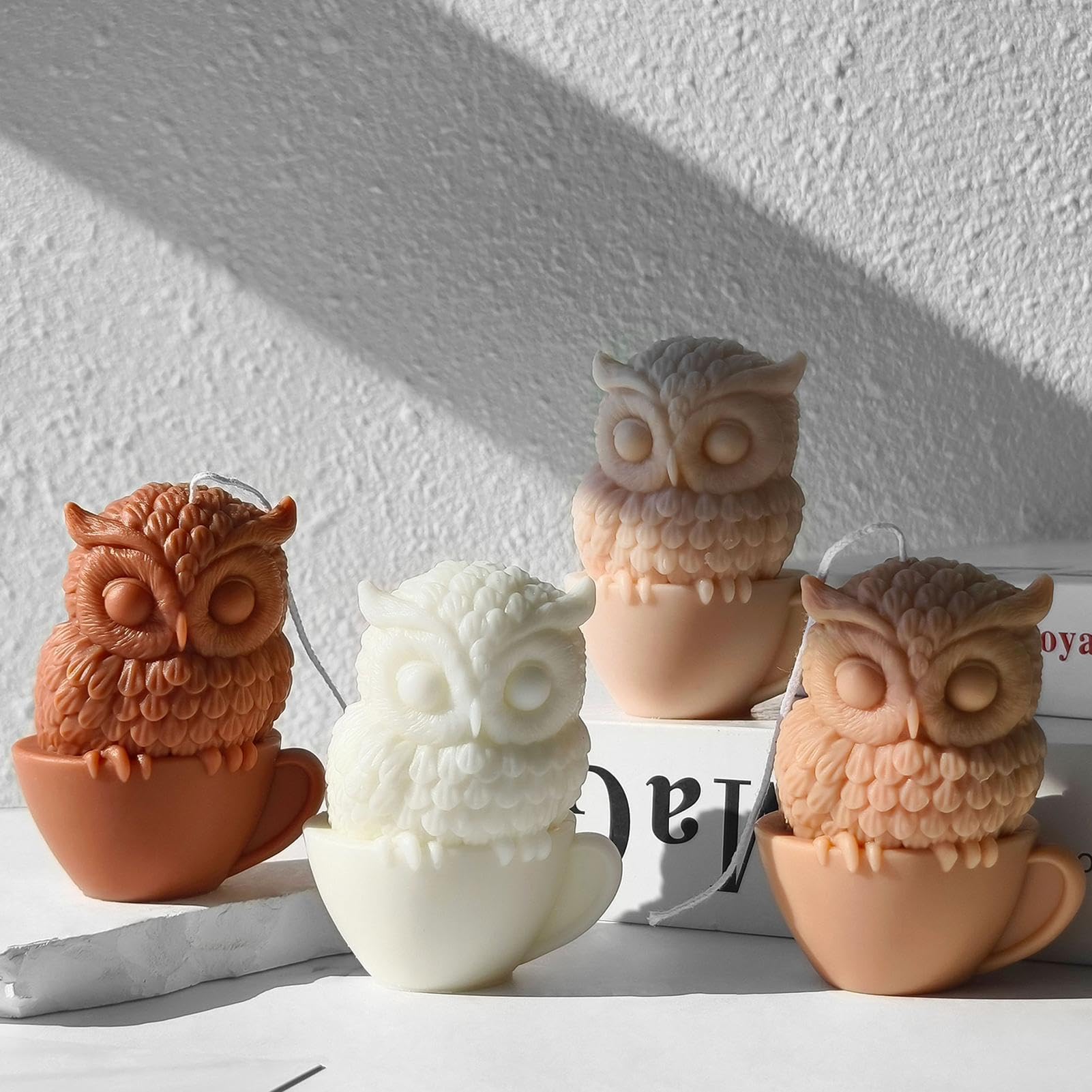 Amazon.co.jp: フクロウキャスティングモールド - フクロウキャンドル